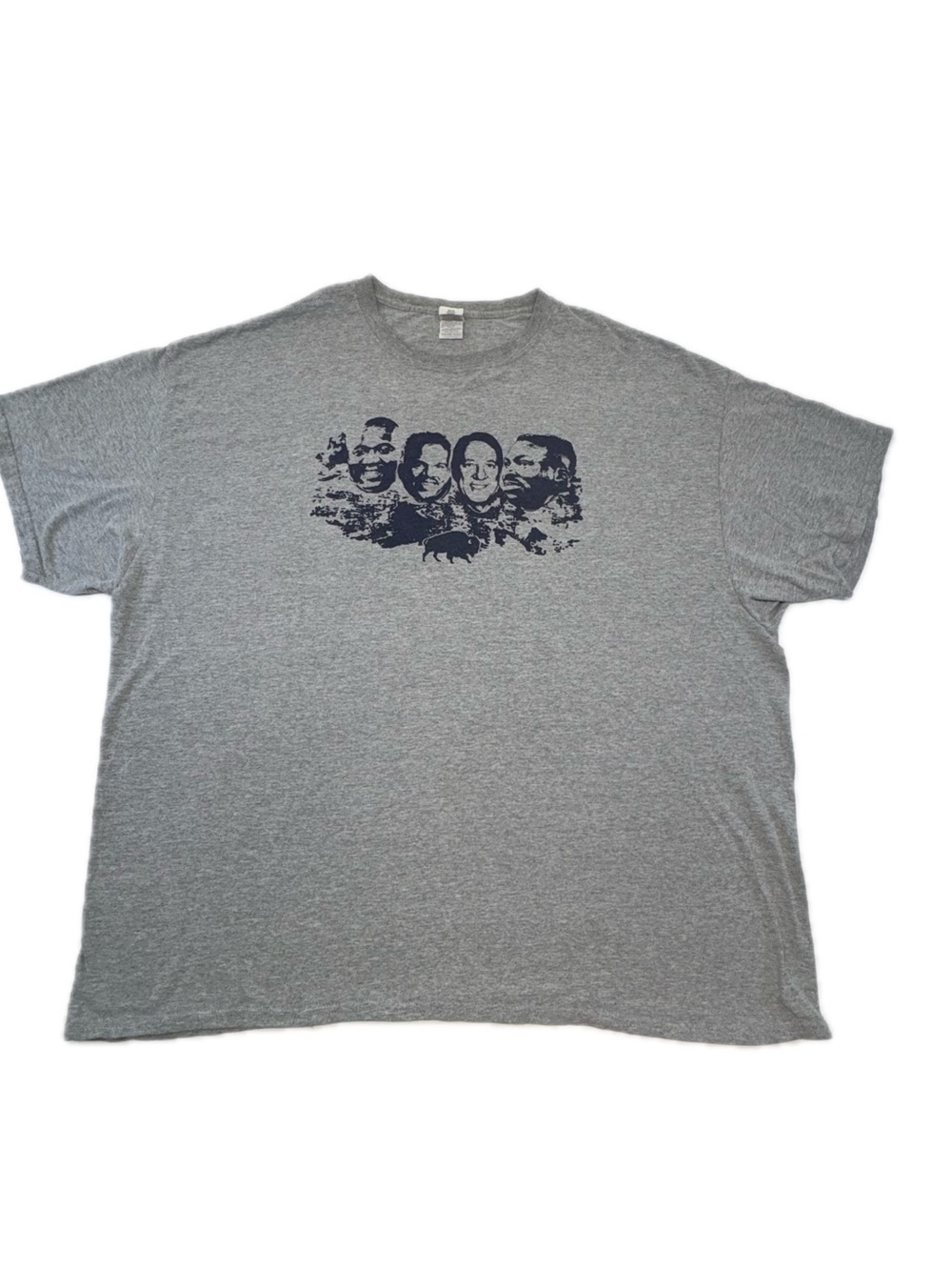 Vintage Buffalo Bills Mt Rushmore Legends Graphic Tee Gray 3XL